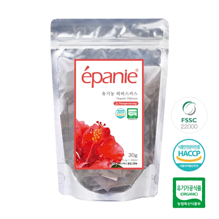 Esuci Organic Herb Tea Hibicker Tea 20 Tea Bag 1.5g Triangular Tea Bag