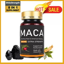 Maca Pill, increase size, hardness, improve strength, thicken, relieve fatigue, natural, maca, ginseng.