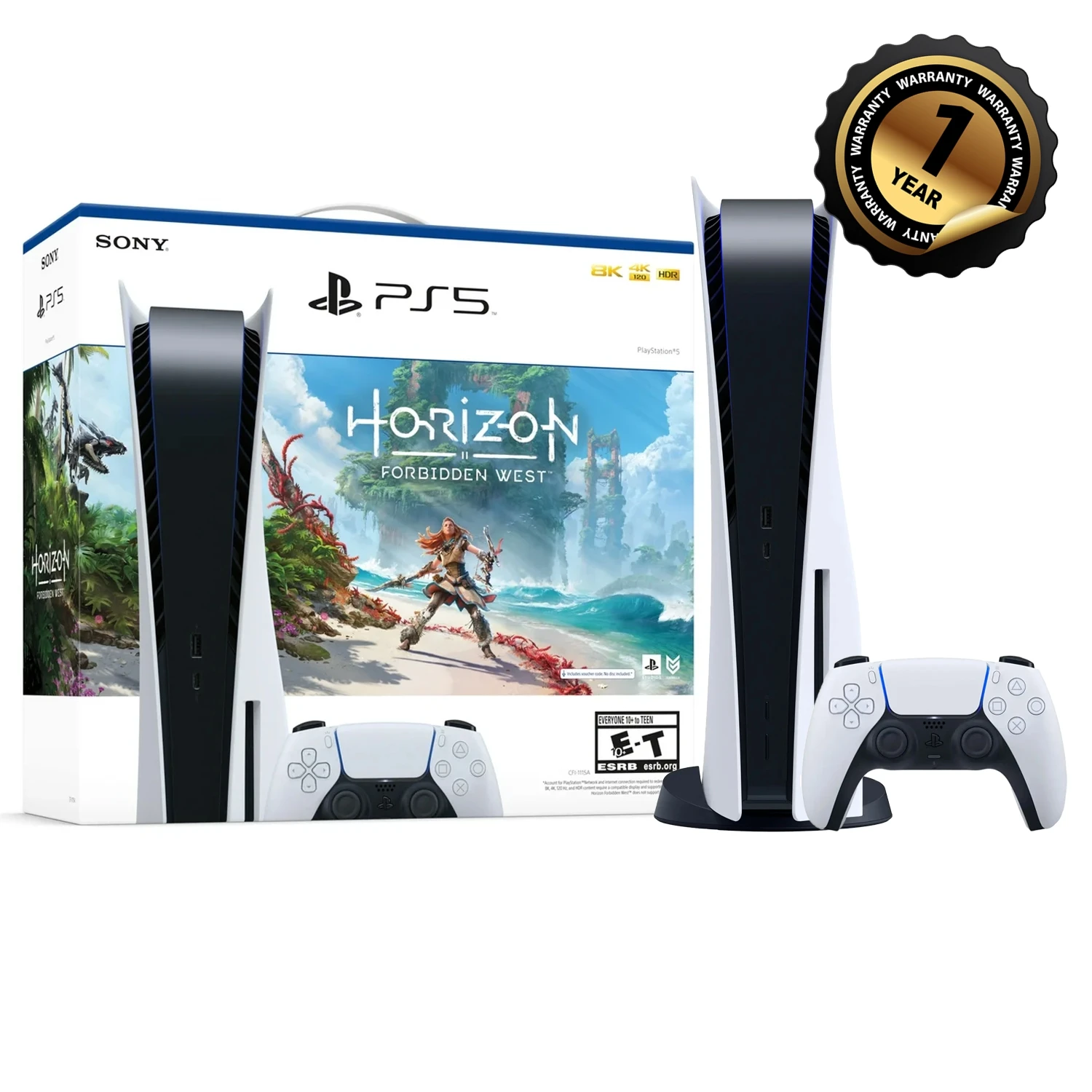 Sony PlayStation 5 Console 825GB – Horizon Forbidden West Bundle