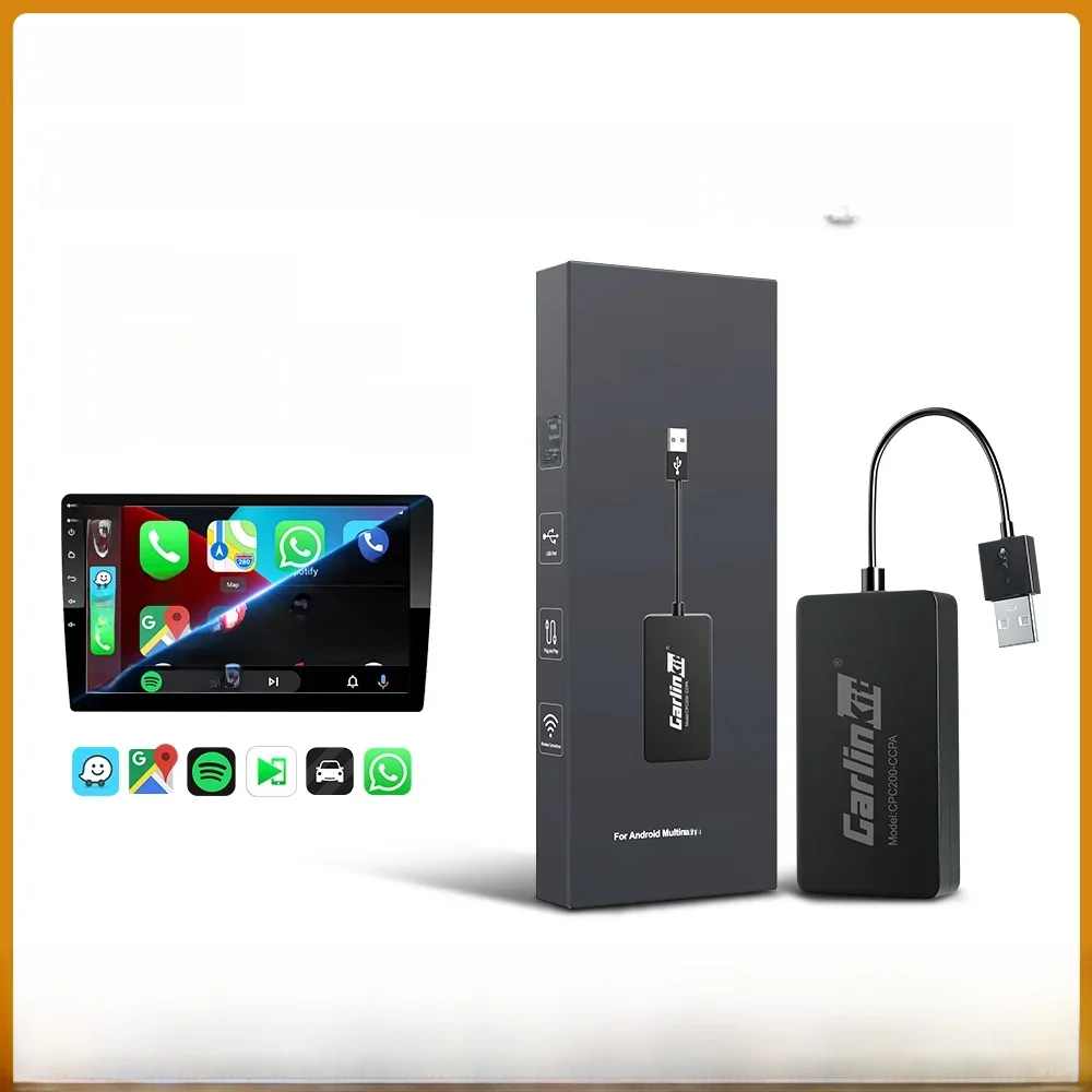 Carlinkit CarPlay Wireless Android Auto Wireless Dongle Bildschirmspiegelung für Android System Auto Ariplay Spiegellink USB Wifi Ble