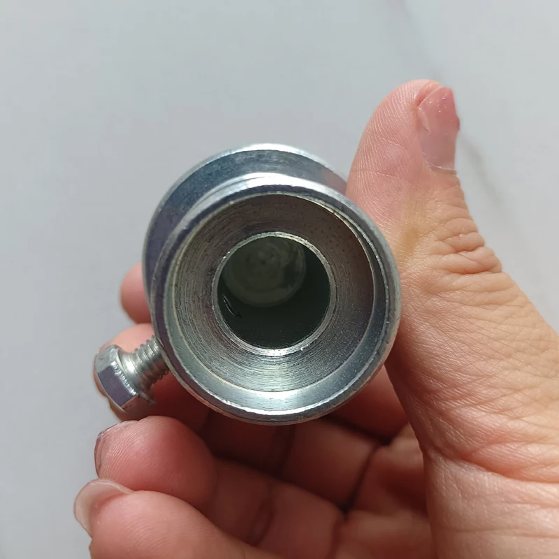 Motor Shaft Adapter 14MM to 12.6mm Flat Mill Coupling Waterproof Shaft Head for Gemstone Machine