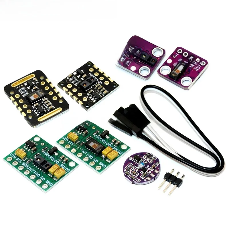 MH-ET LIVE MAX30102 MAX30100 moduł czujnika tętna wykrywanie impulsów test stężenia tlenu we krwi dla Arduino Ultra-Low Power — zdjęcie 2