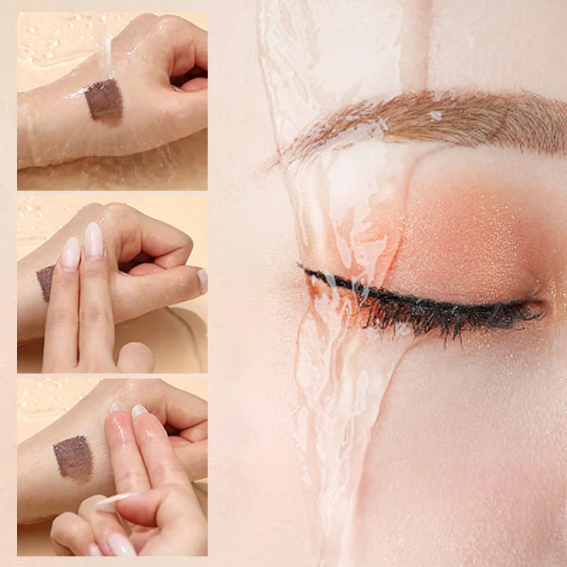 O'cheal 2 In 1 Mascara Double Head Black Curled Lashes Mascara Eyebrow Styling 3D Feathery Wild Brow Wax Eyebrows Brush Mascara