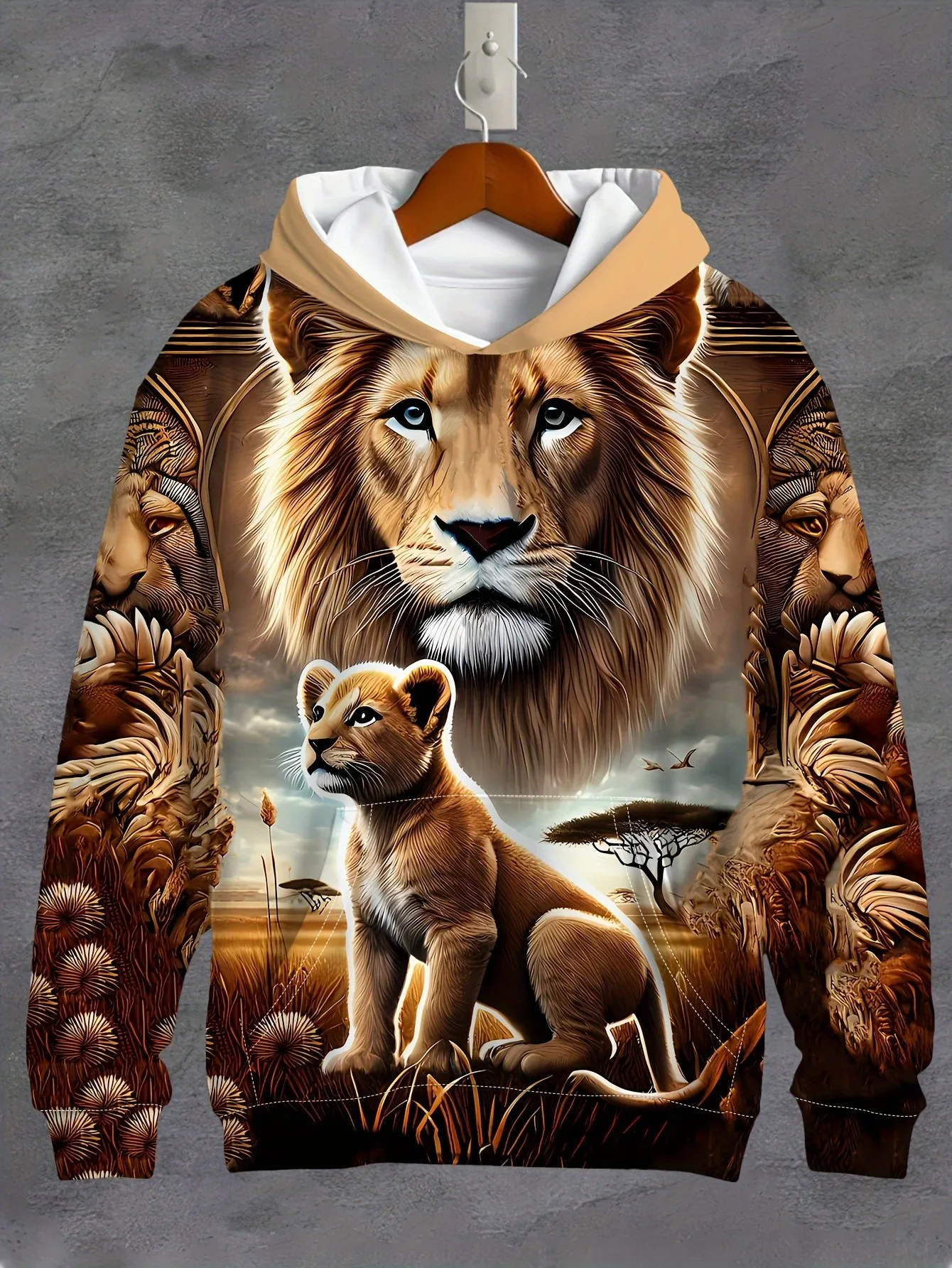 Men's 3D Sacred Lio… - image