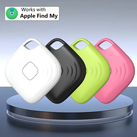 NEW Smart Bluetooth Tracker Key Finder bike/Bag Anti-Lost Tracker for Apple iOS System Find My APP Item Locator Smart Tag