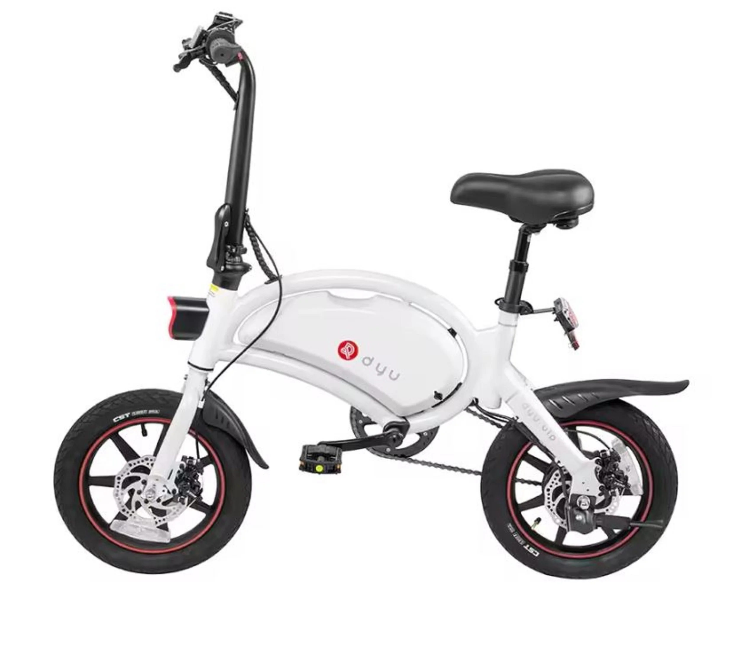 จักรยานไฟฟ้าอัจฉริยะ 14 นิ้ว 250 วัตต์ 10 แอมป์ จักรยานไฟฟ้าพับได้สำหรับในเมือง พร้อมบันได ควบคุมผ่านแอป