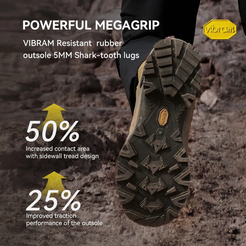 KAILAS MT5-3 GTX MID Hiking Shoes Men Sport Waterproof Anti Slip EVA Cushioning Breathable Lightweight Climbing Shoes KS2512115