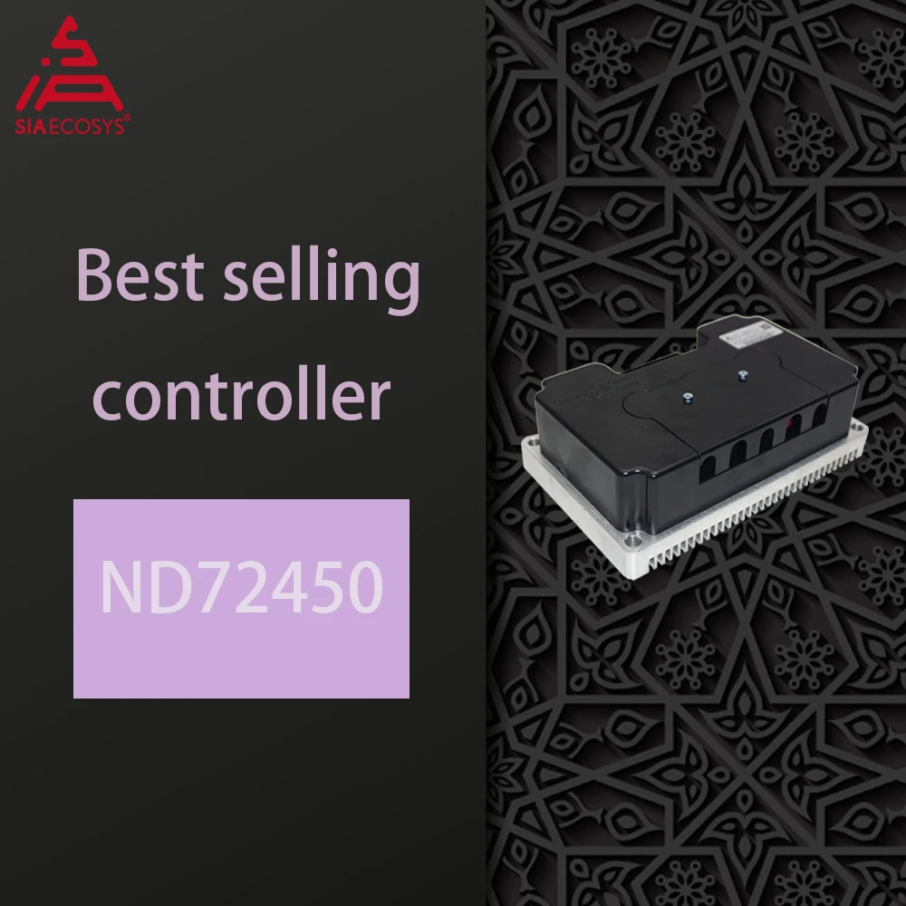 ND72450 FARDRIVER Controller Hot Sale SIAECOSYS E-Motorcycle Controller 450A BLDC Programmable with Bluetooth/USB Cable