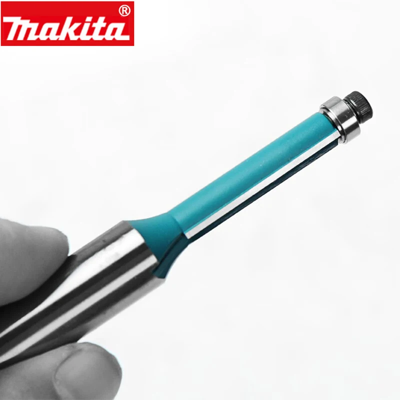 Coltello da taglio per cuscinetti con gambo Makita da 12.7mm fresa per fresa diritta a doppio cuscinetto per la lavorazione del legno