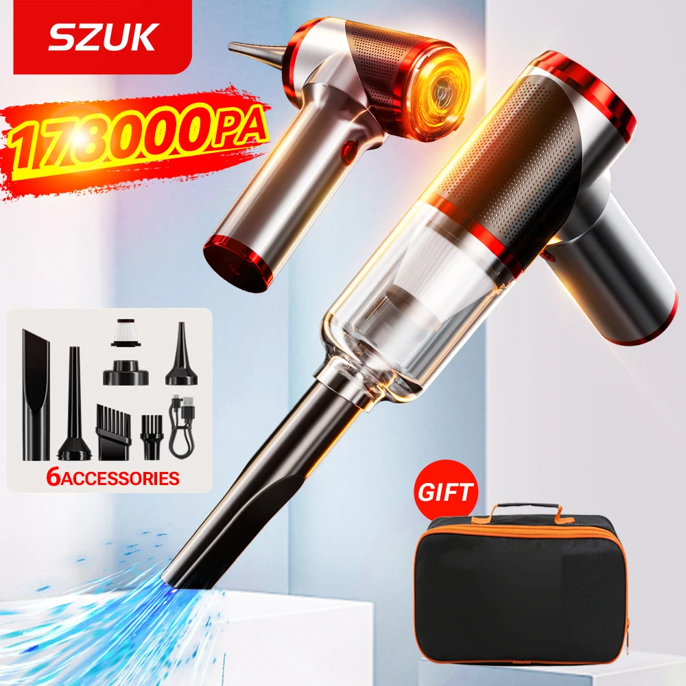 

SZUK беспроводной автомобильный пылесос с сильным всасыванием мини портативный пылесос чистящая машина беспроводной ручной пылесос для автомобиля пылесос автомобильный автомобильный пылесос пылесос для автомобиля