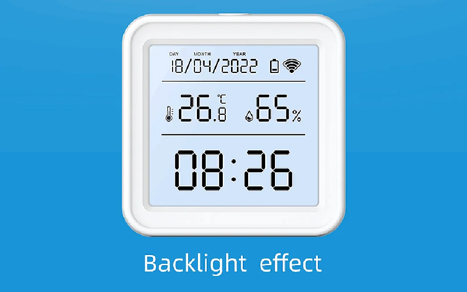 WiFi Temperature and Humidity Sensor with LCD Display description 3