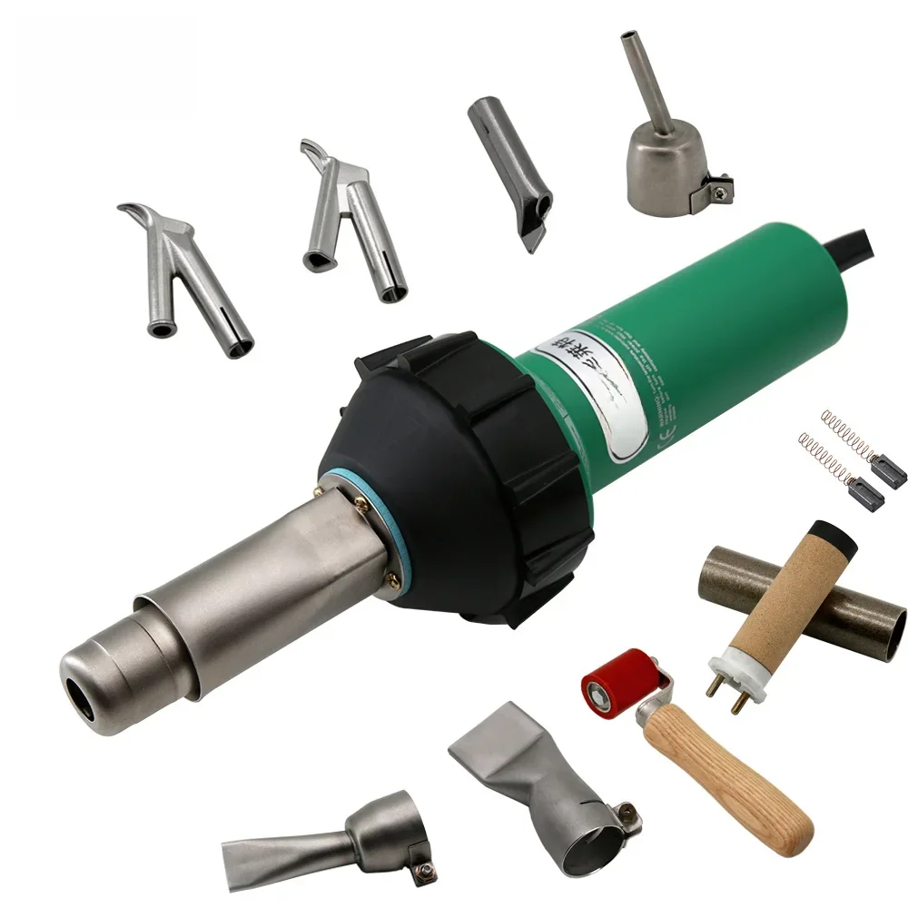 DHL/FedEx 220V/110V 1600W plastikowy pistolet spawalniczy dmuchawa gorącego powietrza spawarka ciepła do blachy PP/PE/PVC, rury, zbiornika, podłogi, membrany... — zdjęcie 2