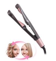 JOCCA 2-in-1 hair straightener and curling iron. Tool for hair styling at home. Professional Hairdressing results thanks to ceramic coating and rapid heating