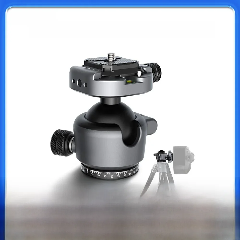 NEEWER GM41 Niskoprofilowy statyw z głowicą kulową 40 mm Metalowy adapter do mocowania kamery panoramicznej z płytką Arca 1/4" do kamery przechwytywania szczytowego — zdjęcie produktu 7