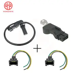 New Camshaft & Crankshaft Position Sensor 96253544 96253542 & Connector Plug Wire For Chevrolet Aveo Aveo5 / Potatic Wave Daewoo