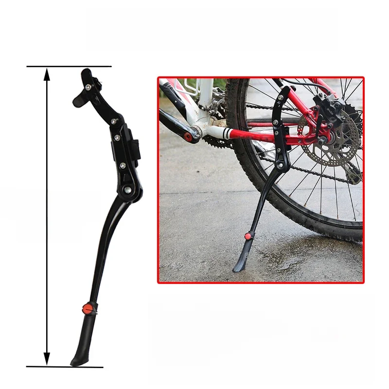 AliExpress MTB Road Bicycle Kick Stand Aluminum Kickstand 24/26/27.5/29/700C Adjustable Mountain Bike Support