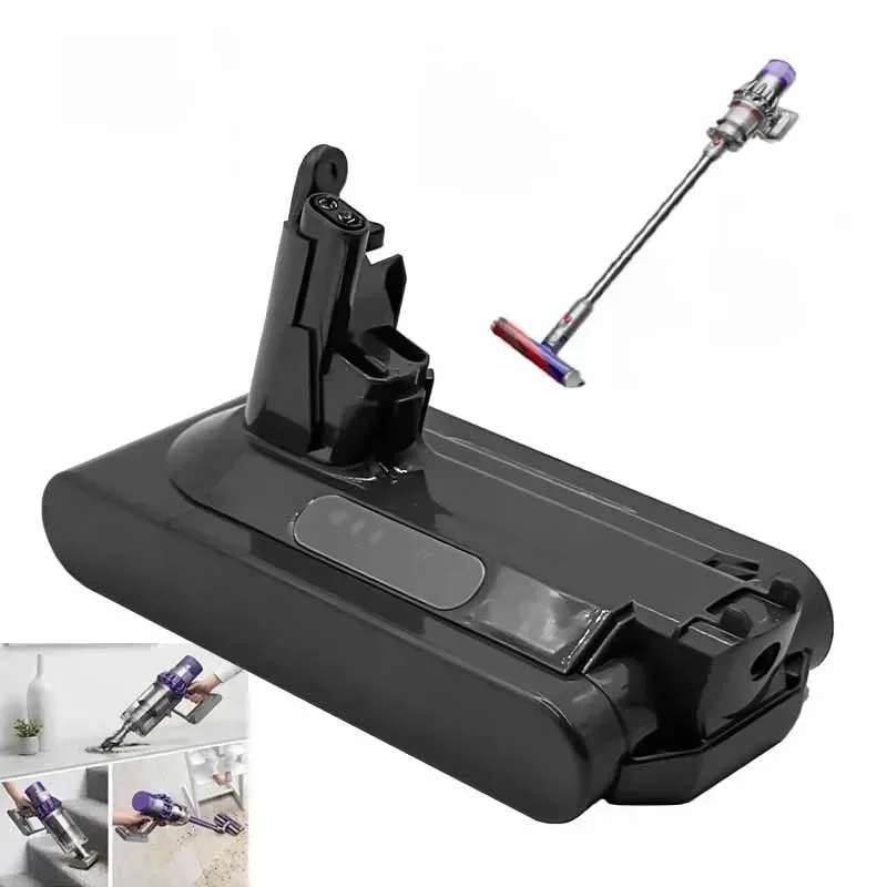 Pour Dyson V10 12800mAh 25.2V batterie pour Dyson SV12 batterie absolue Animal Li-ion aspirateur batterie Rechargeable SV12