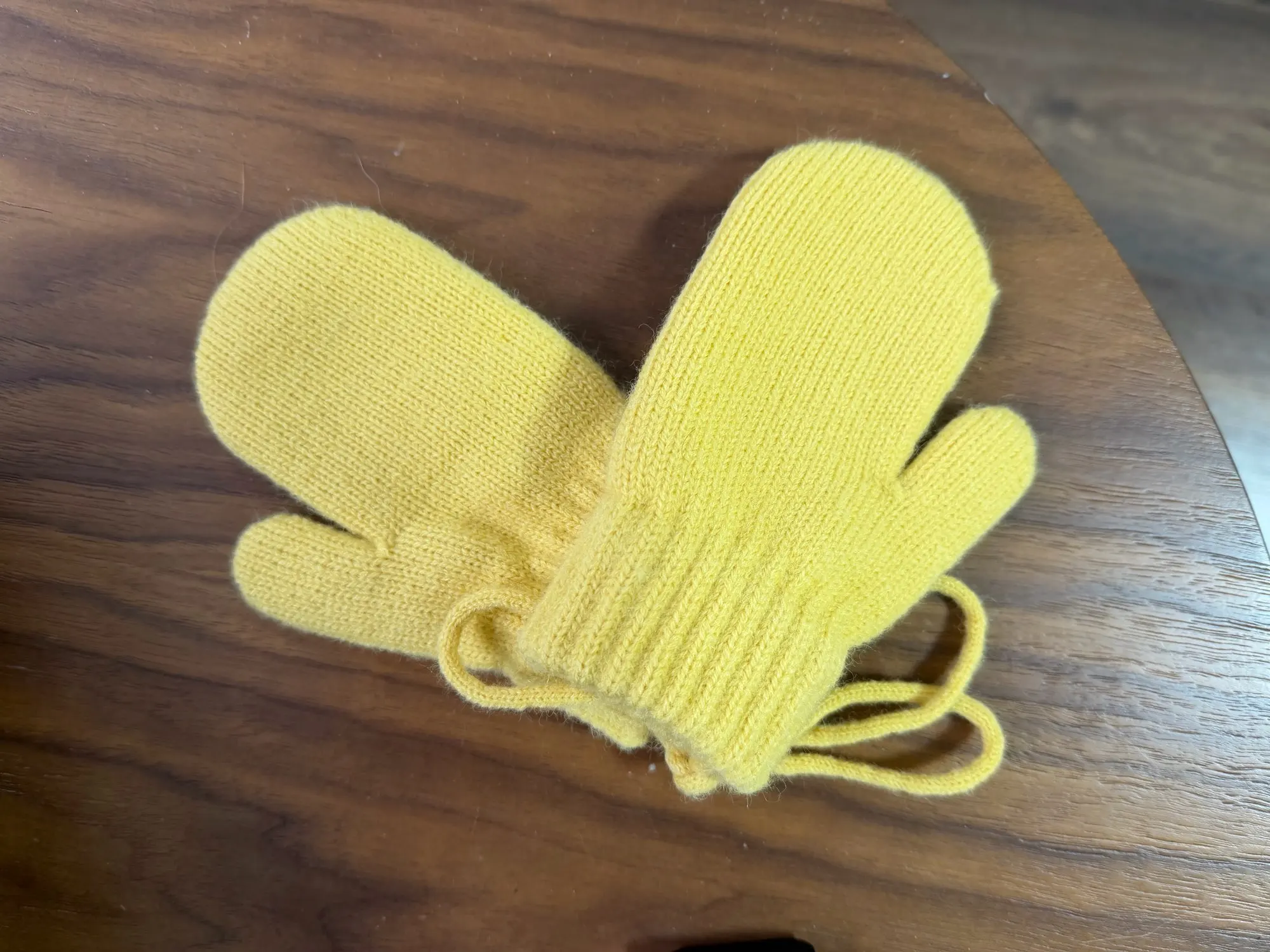 Wool Baby Winter Gloves Candy Color Halter Kids Mittens for Children Girls Boys Accessories Warm Knitted Kids Gloves 1-4Y photo review