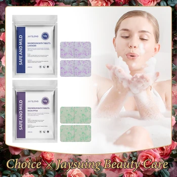 טבליות מקלחת ארומתרפיה להקלה על מתח, להזנה וללחות, טבליות מקלחת לילה לניקוי הגוף