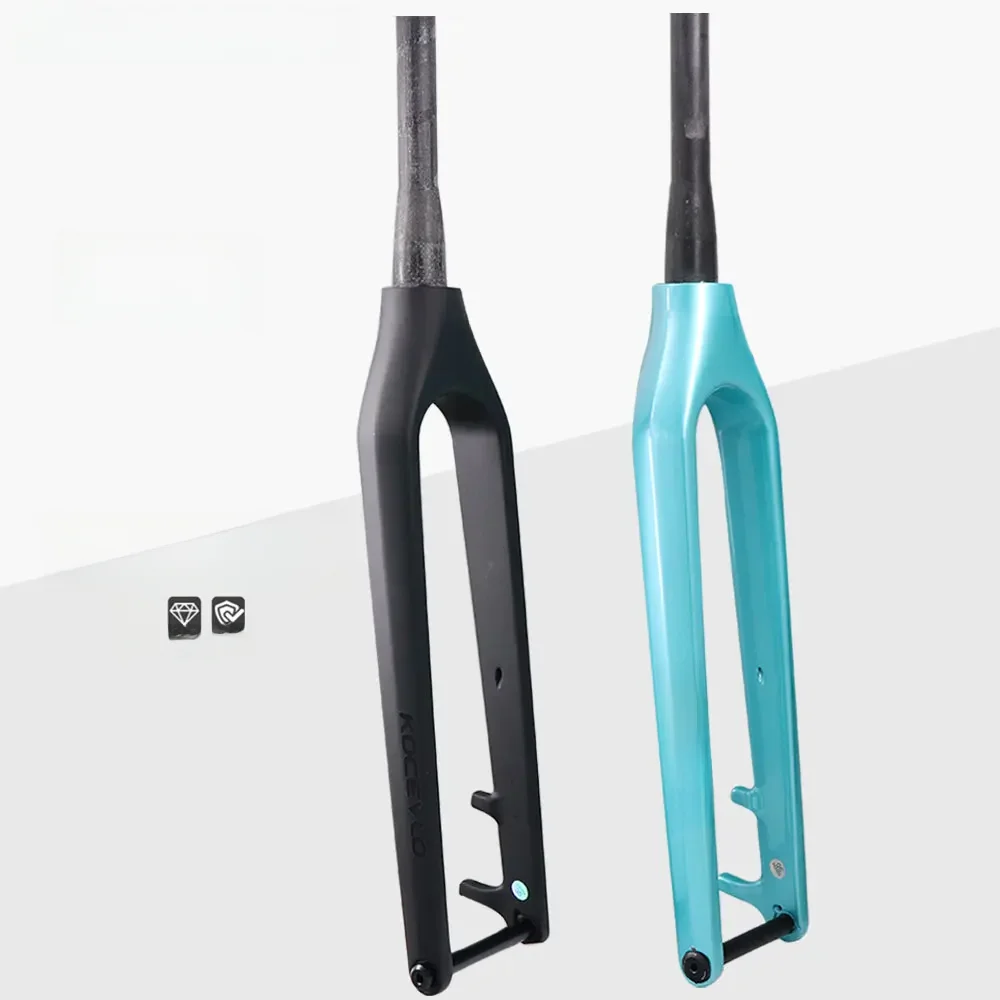 AliExpress kocevlo KOCEVLO Boost MTB Carbon 29er 110*15mm Downhill Fork Mountain Bike Rigid 1-1/8"-1-1/2" Tapered Max Tire 3.0