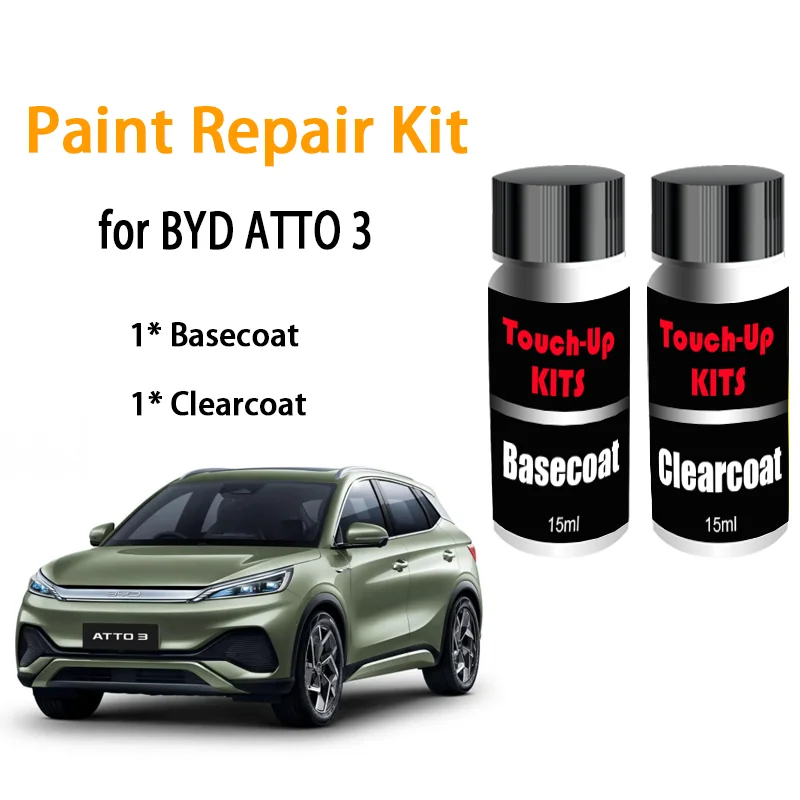 Car Paint Repair Kit for BYD ATTO 3 Touch-Up Paint Scratch Remover Automotive Paint Care Accessories Black White