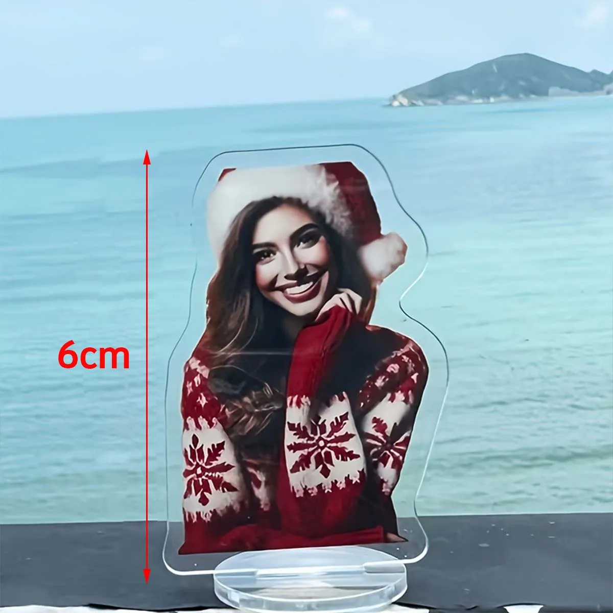 Custom Acrylic Commemorative Stand Desktop Decorative Figurine Birthday Wedding Party Souvenir Cherish Beautiful Moments image 5