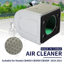 JSRAOIMG Motorcycle Intake Air Filter Cleaner For Honda CB500F CB500FA CB500X CB500XA CB400X CBR400R CBR500R CBR500RA 2019-2022