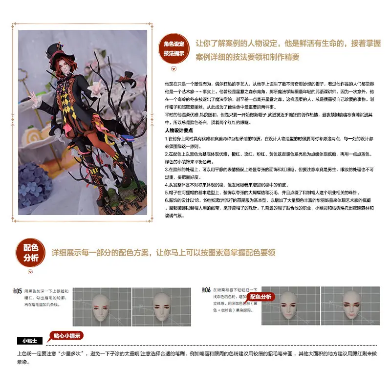 Anime Character Clay Hand-made Advanced Tutorial Star Mist Forest 2 Clay Making Book Clay libro fatto a mano