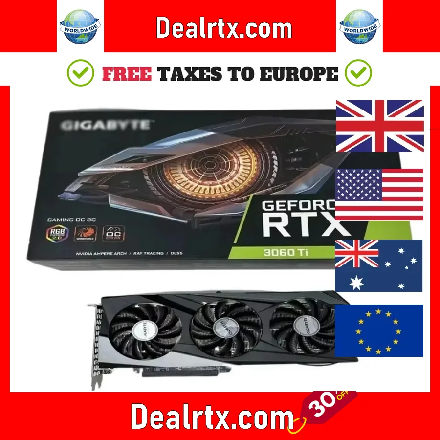 

2024 USED GIGABYTE GeForce RTX 3070 GAMING OC 8G GDDR6 Graphics Card