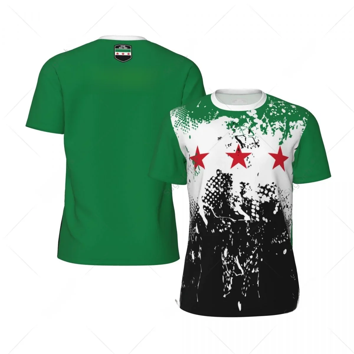 AliExpress Sugiuchi Exclusive design Syria Flag 1932-1963 3D Printed Men For Running Bike Soccer Tennis Fitness Sports