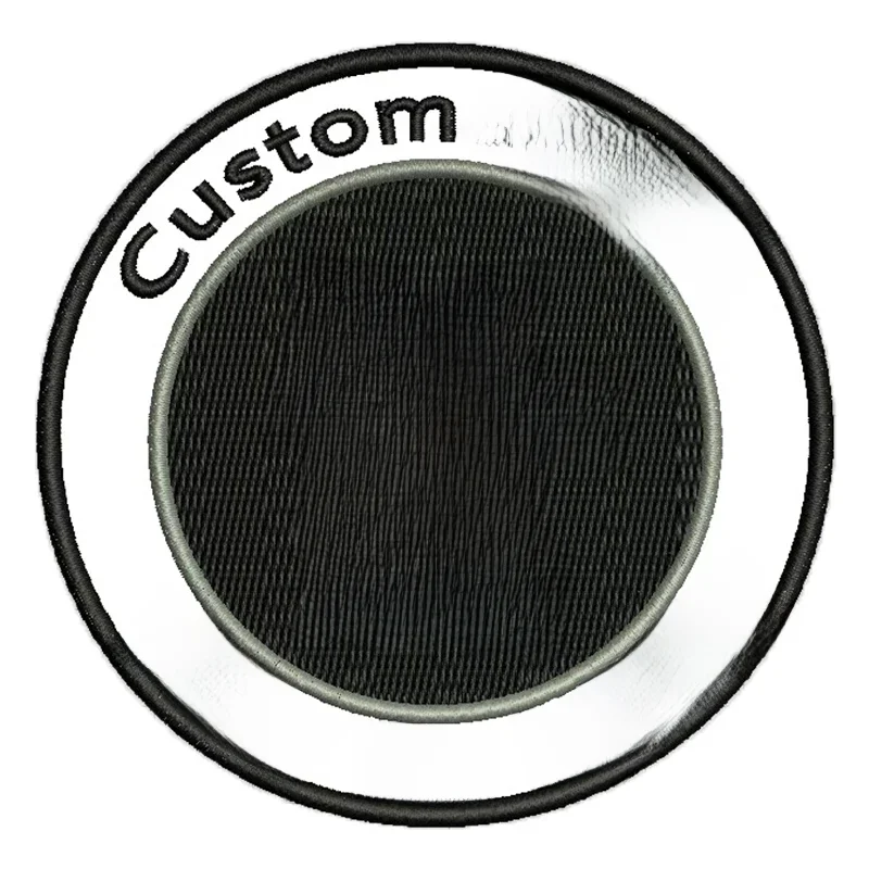 Op maat gemaakte geborduurde strijkbare patches voor kleding. Maak uw eigen logo/naam persoonlijkheidspatch met klittenband. Kledingsticker. - afbeelding 2