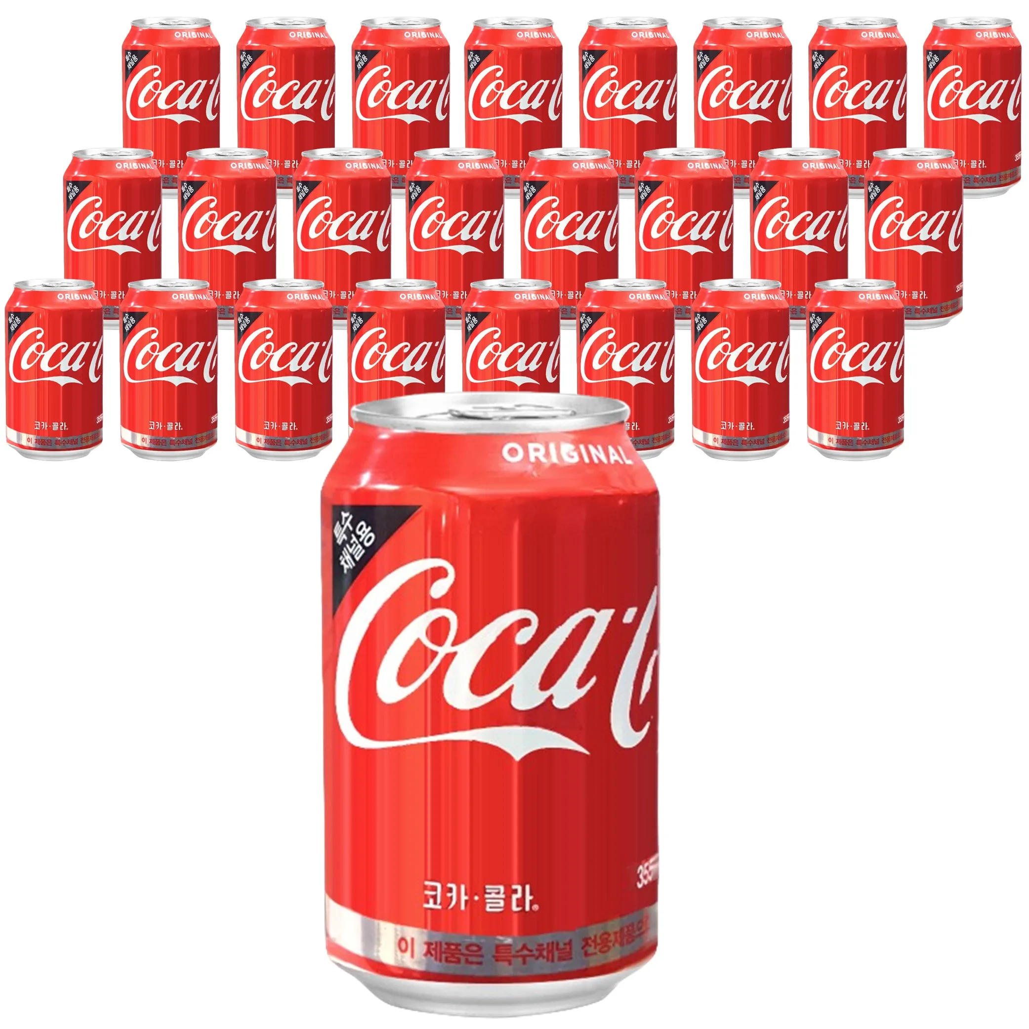 For Coca Cola special channel, 355ml, 24 cans