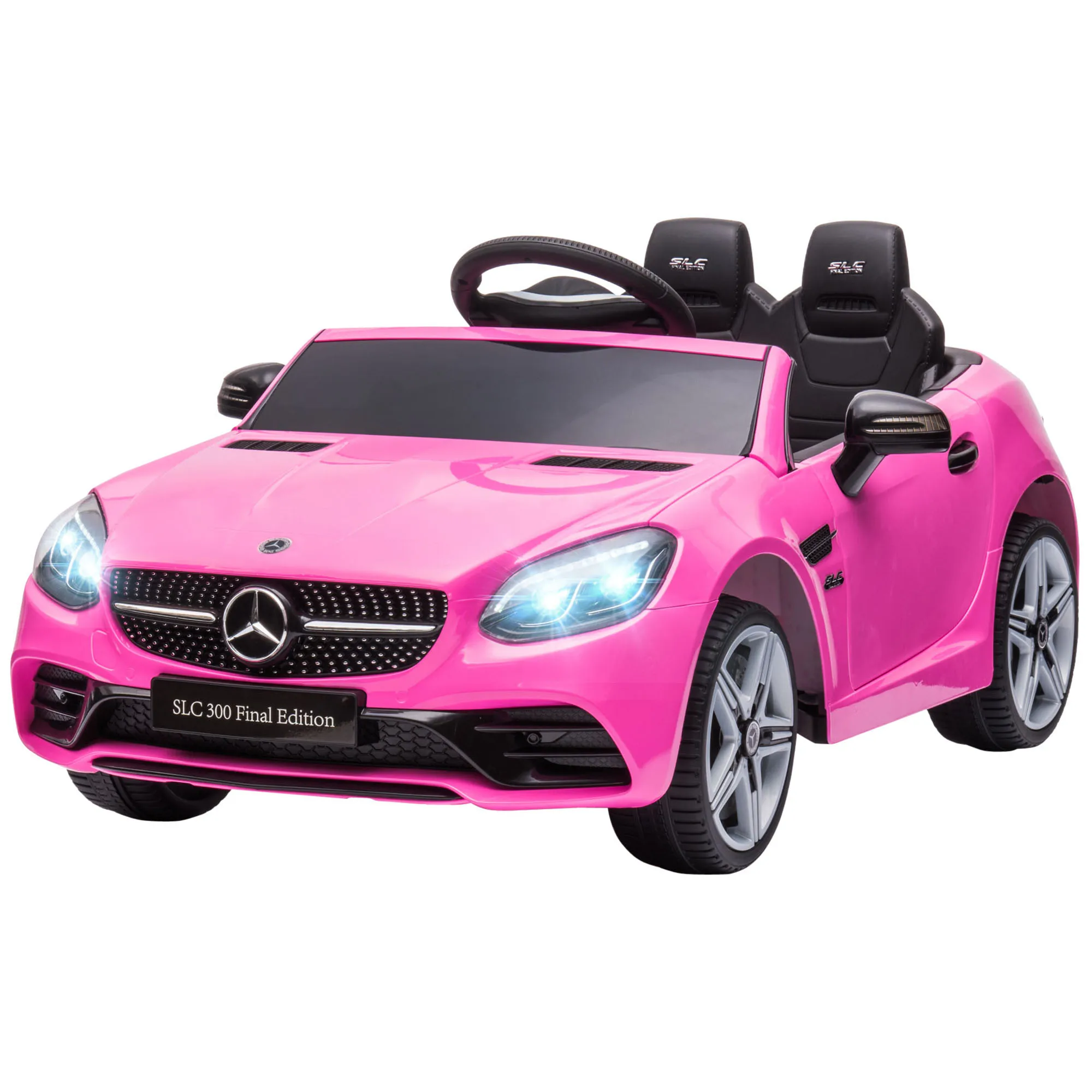 AIYAPLAY electric car Mercedes SLC 300 12V for kids pink remote control