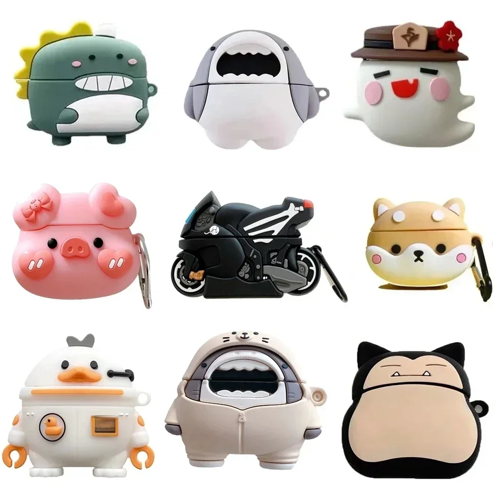 Étui en Silicone pour écouteurs Huawei Freebuds 5i 5 SE2 Pro3 Pro2 Pro 4i 4, housse de protection pour écouteurs Bluetooth, dessin animé