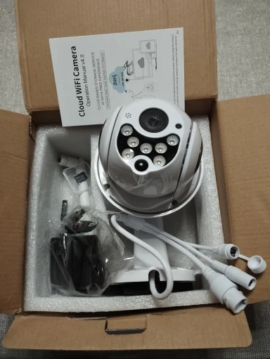 YCC365 Plus PTZ Wifi Camera Outdoor 1080P HD CCTV Security Camera 4x Zoom Waterproof Speed Dome Wireless Surveillance Camera New photo review