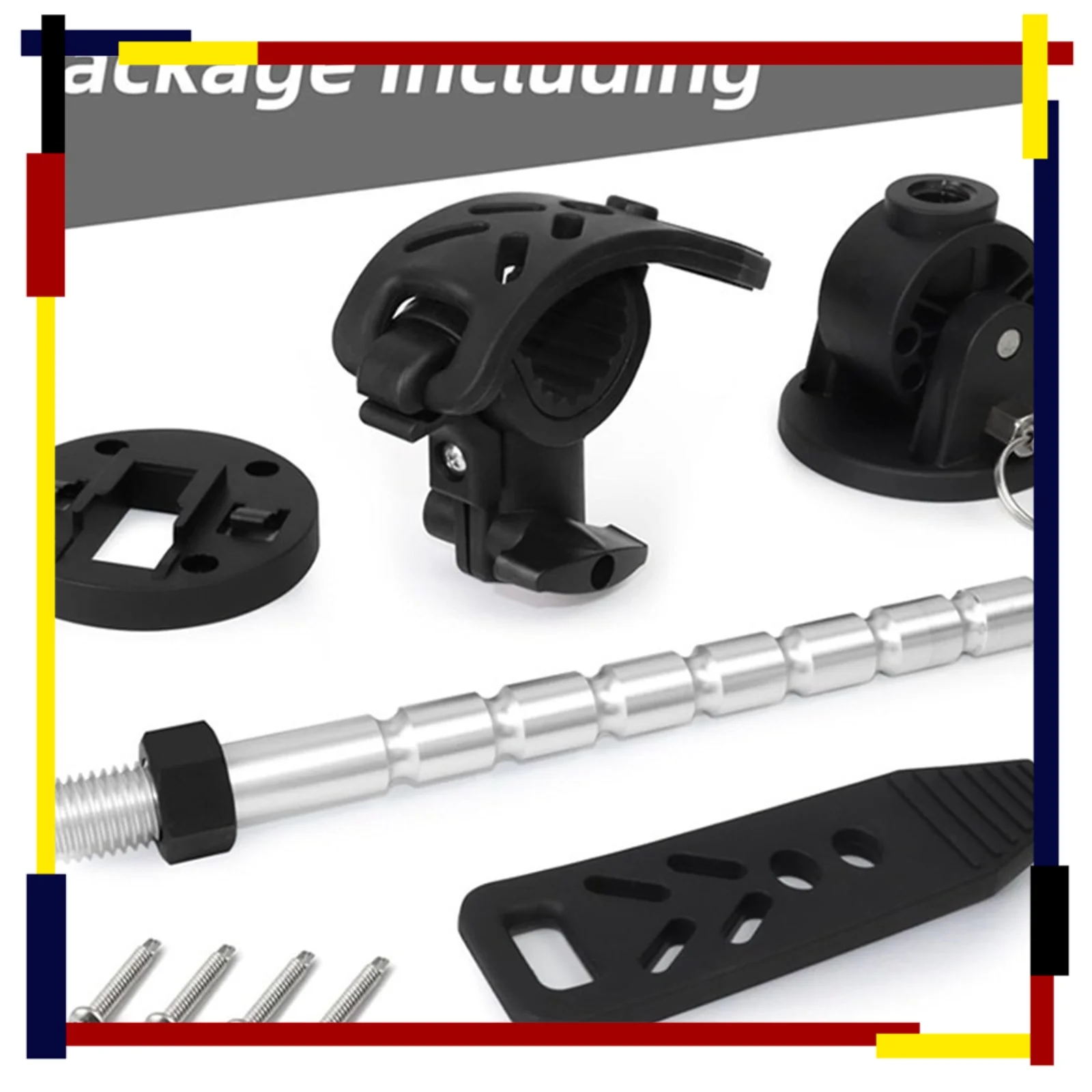 

Trolling Motor Stabilizer Mount Applicable for Minn Kota Terrova/Riptide Ulterra/Riptide PowerDrive & Marine-Grade Adjustable