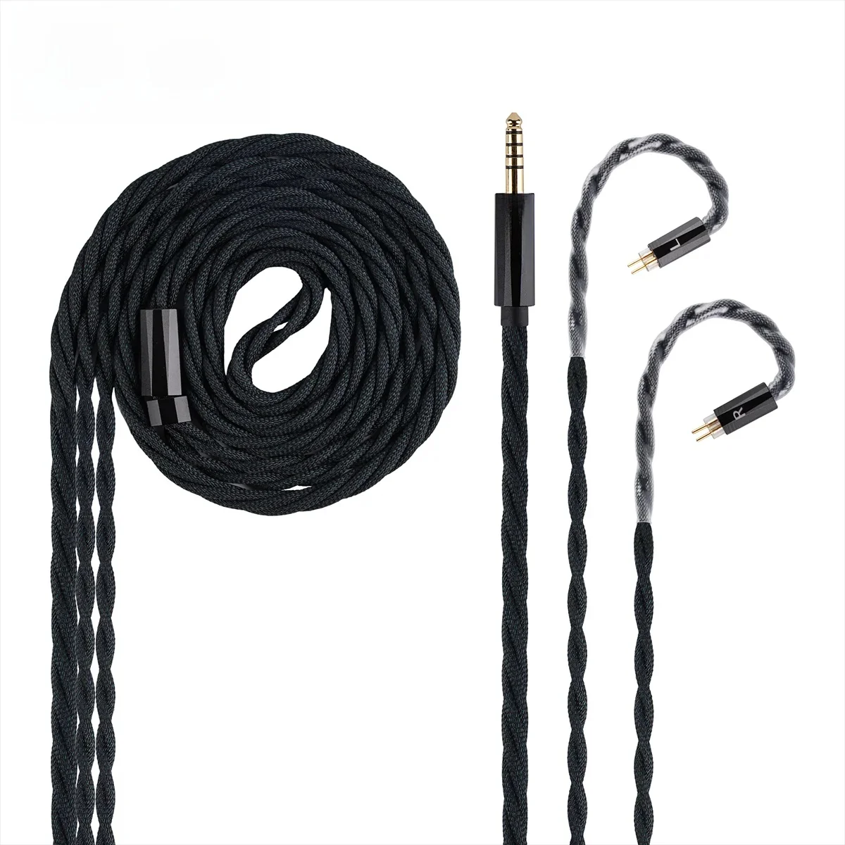 NICEHCK MeetEva posrebrzany srebrny stop miedzi + posrebrzany OFC MMCX/2Pin słuchawki IEM wymień kabel do Himalaya Cadenza — zdjęcie produktu 7