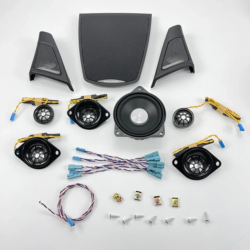 Samochód do BMW F10 F11 serii 5 Drzwi przednie Harmankardon Hi-Fi Audio Głośnik wysokotonowy Głośnik wysokotonowy Subwoofer Głośniki Pokrywa Akcesoria — zdjęcie 2
