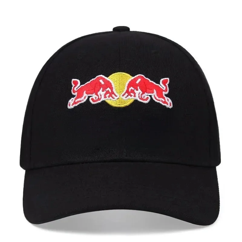 AliExpress Fashionable Red Bull Sports Hat for Men and Women Outdoor Sunscreen Red Bull Sun Hat Summer Popular Red Bull Baseball Hat