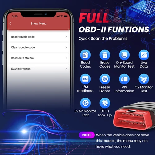 Imagen 2 del producto THINKCAR Thinkdiag MINI escáner OBD2 sistema completo bluetooth herramienta de diagnóstico automotriz lector de código OBD escaneo actualización gratuita de por vida