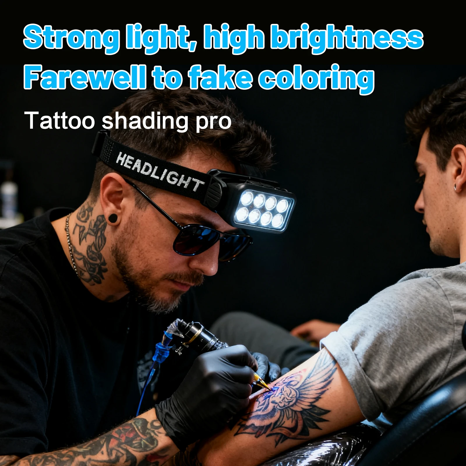 gbk-tattoo-shading-pro-sensore-ricaricabile-lampada-frontale-per-tatuaggi-a-led-rileva-le-carenze-del-colore-elimina-l'abbagliamento-durante-il-tatuaggio