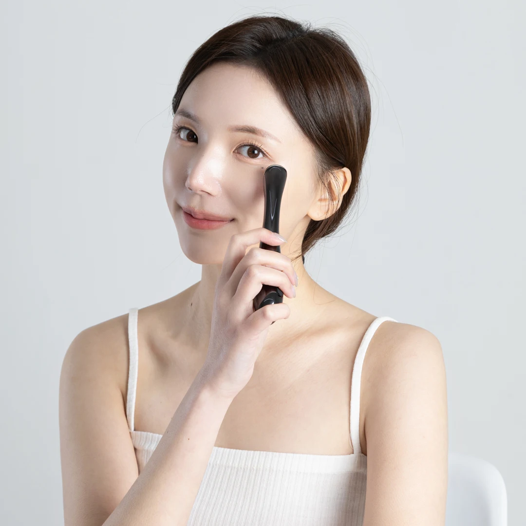 جهاز تدليك العين عالي التردد 1 ميجا هرتز للعناية بالعين كلفاني Ems للعناية بالبشرة تحت العين #2