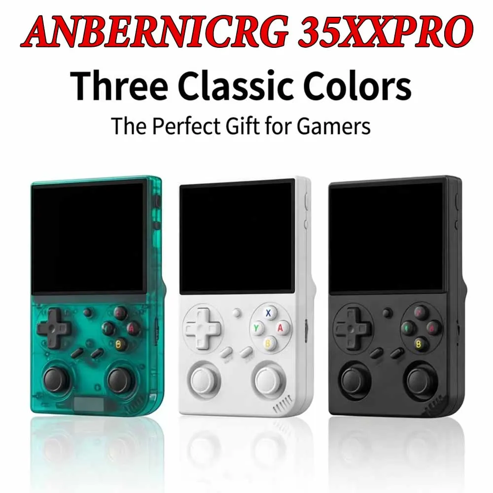 

ANBERNIC RG35XX PRO 2026 Portable Retro Console Open Source Dual Joysticks TV Compatible Classic Nostalgic Arcade Handheld