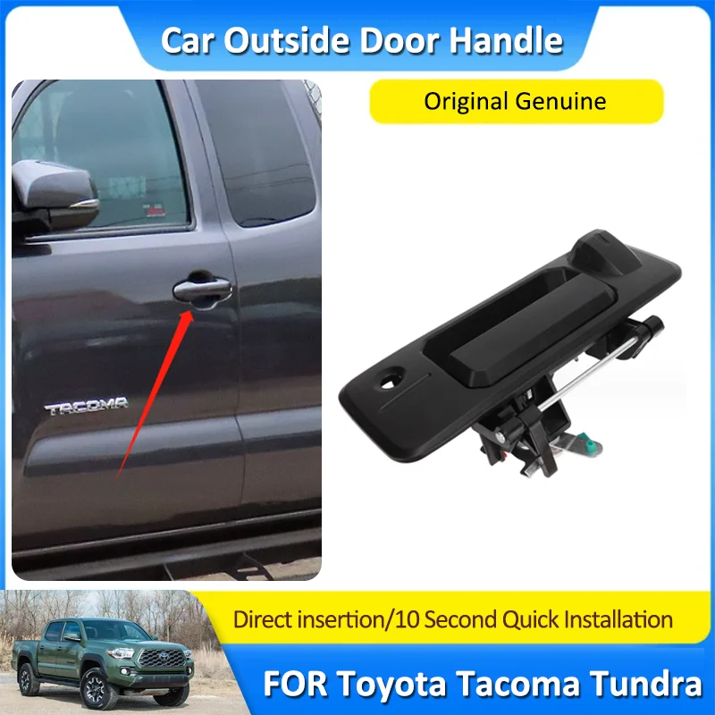 

Car Side Exterior Outside Door Handle Auto Accessories for Toyota Tacoma N300 2016~2023 for Tundra 2014~2023 2022 69090-0C090