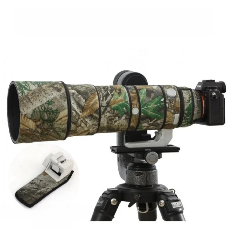 ROLANPRO Etui ochronne na obiektyw do SONY FE 200-600mm F5.6-6.3 G OSS SEL200-600G SEL 200600 Wodoodporny pokrowiec na obiektyw G — zdjęcie 2