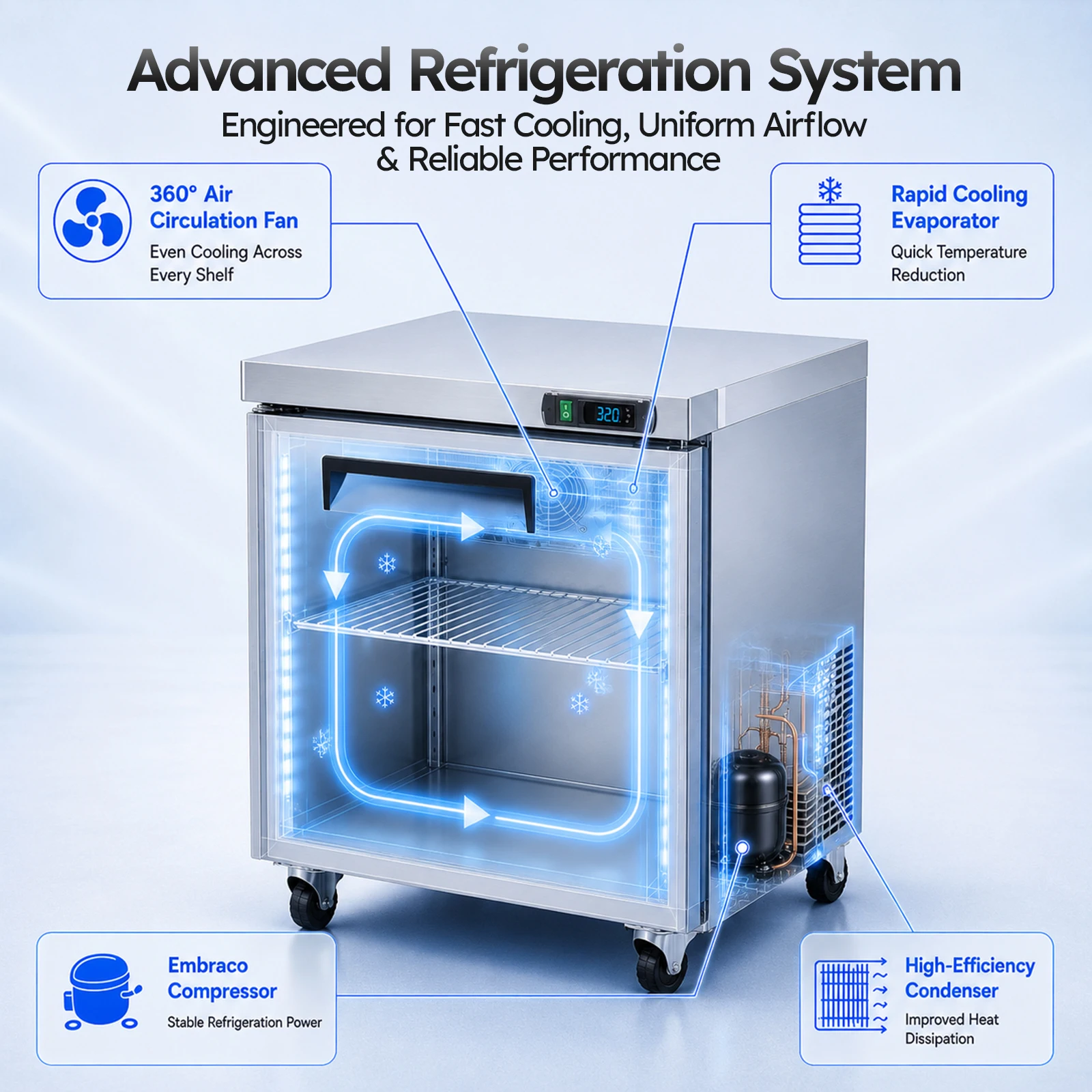 Commercial Refrigerator, 29