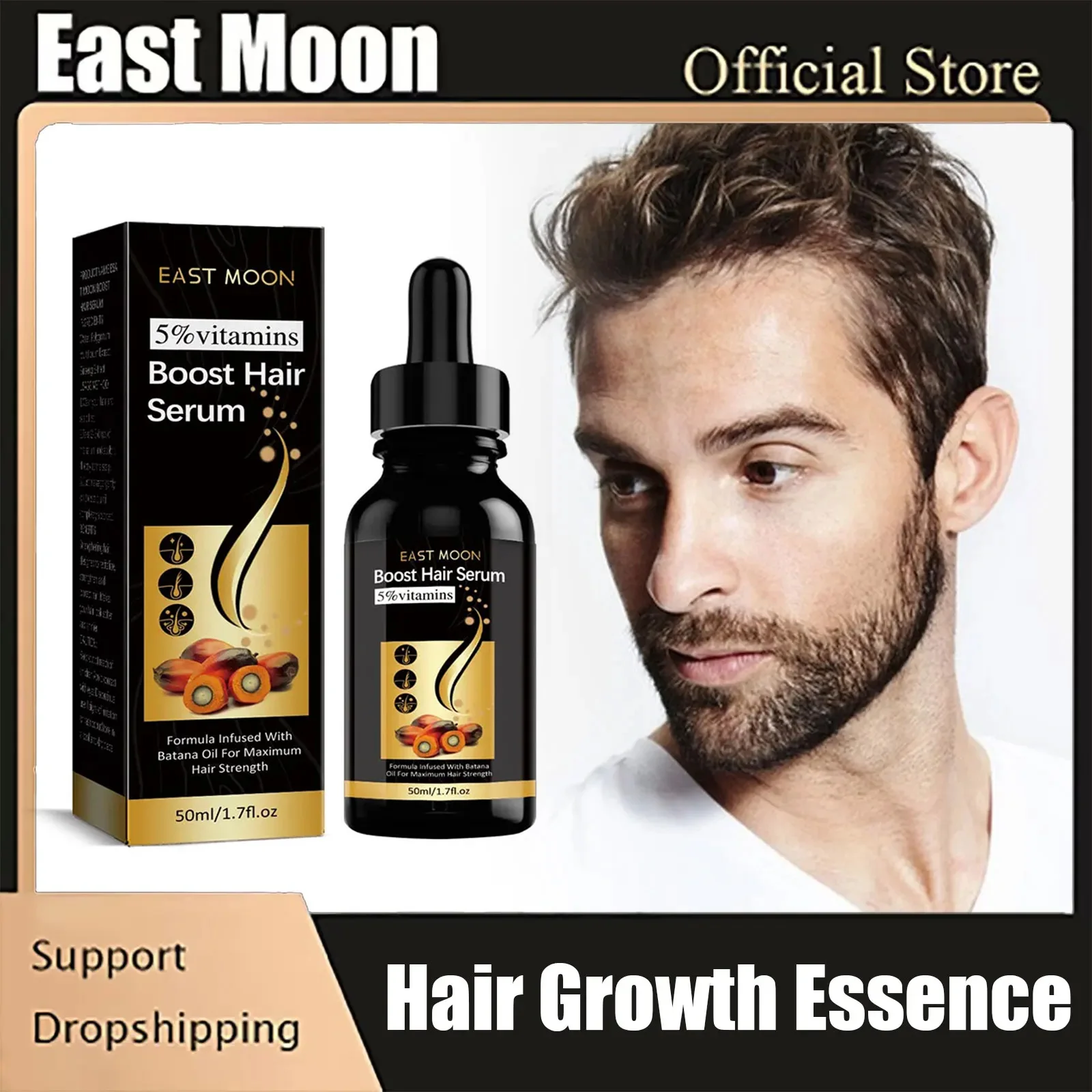 

Hair Growth Serum Anti Hair Loss Scalp Treatment Regrowth Thicker Repair Baldness Strengthen Root Nourishing Hair Essence Oil