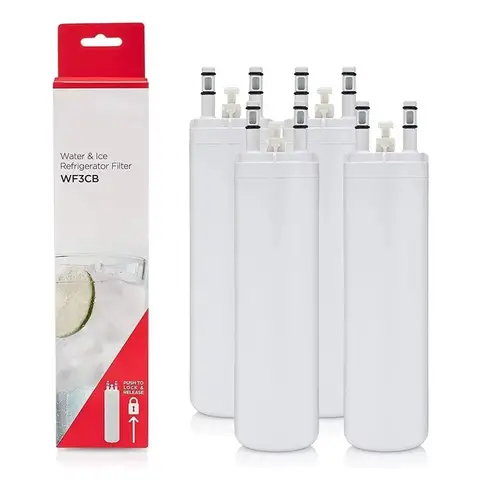 WF3CB 냉장고 정수기 필터 교체용, Pure Source 3 706465 242086201 242086203 242294501 PURESOURCE3와 호환됩니다.
