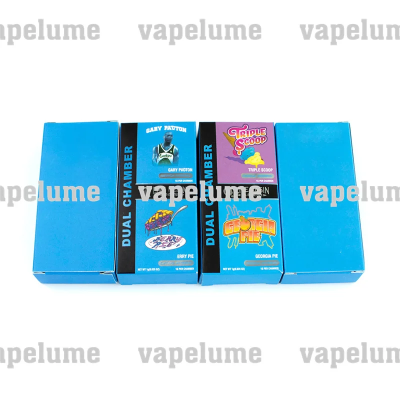 2ml Disposable Vape Empty Pen No Oil Rechargable Electric Cigarette Mod Dual Chamber 260mAh E-Cigarette Vaping Cartridge 1+1ml view 6