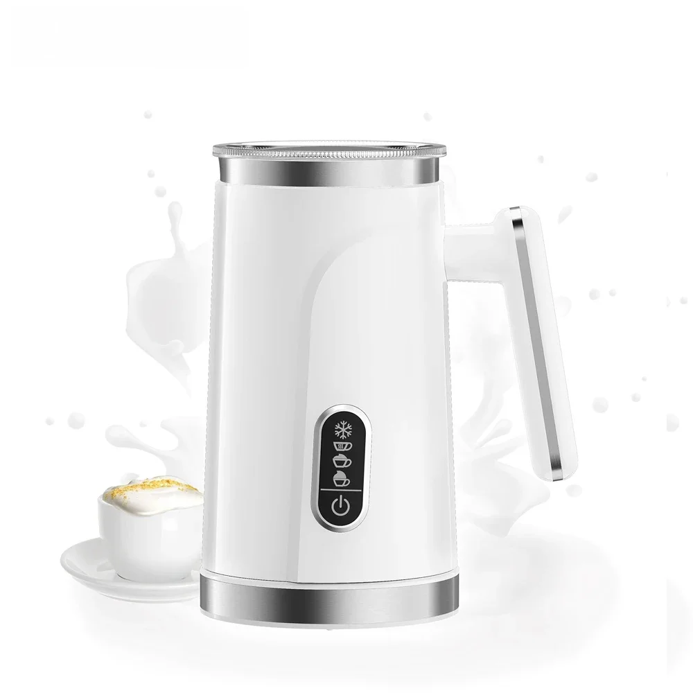 BioloMix,4 in 1 Automatic Hot and Cold Milk Frother Warmer for Latte, Foam Maker, Hot Chocolates, Cappuccino